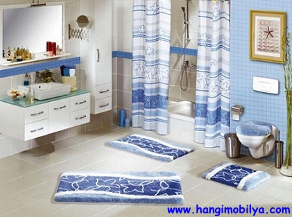 Banyo Dekorasyonunda Mavi Renk Kullanımı